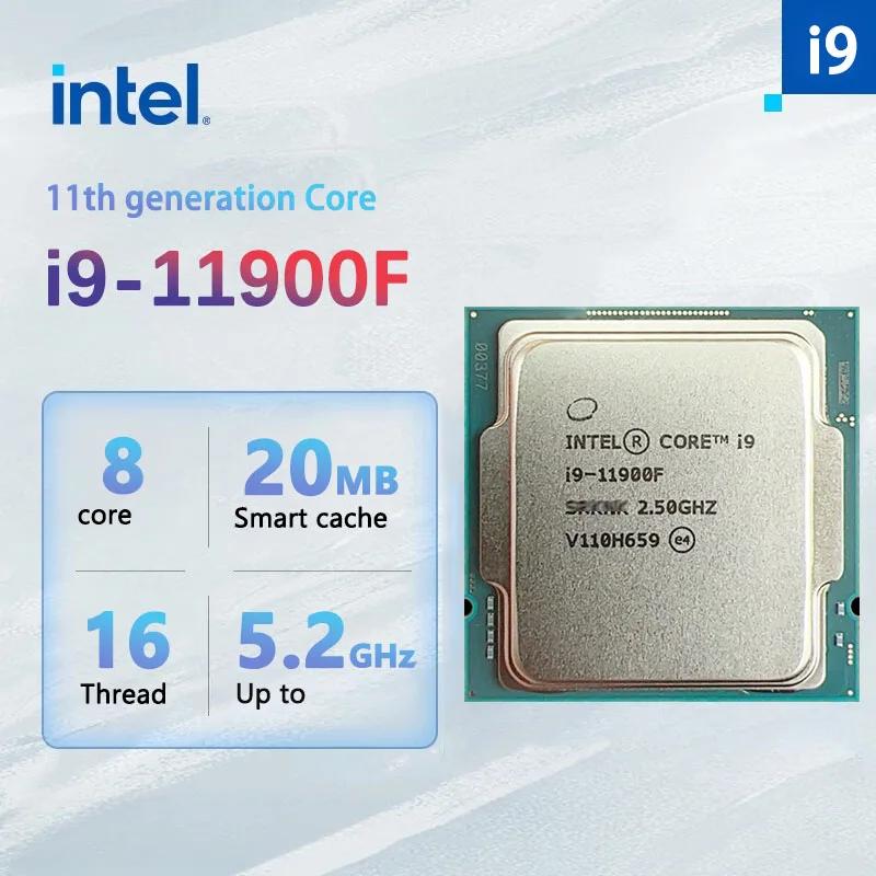  ھ i9-11900F i9 11900F 2.5 GHz 16  CPU μ, 65W LGA 1200, ǰ, ǳ 